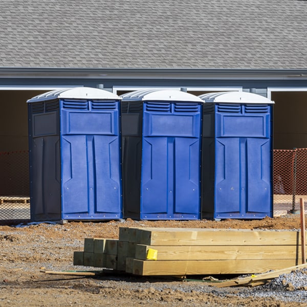 do you offer hand sanitizer dispensers inside the porta potties in Gilbertville